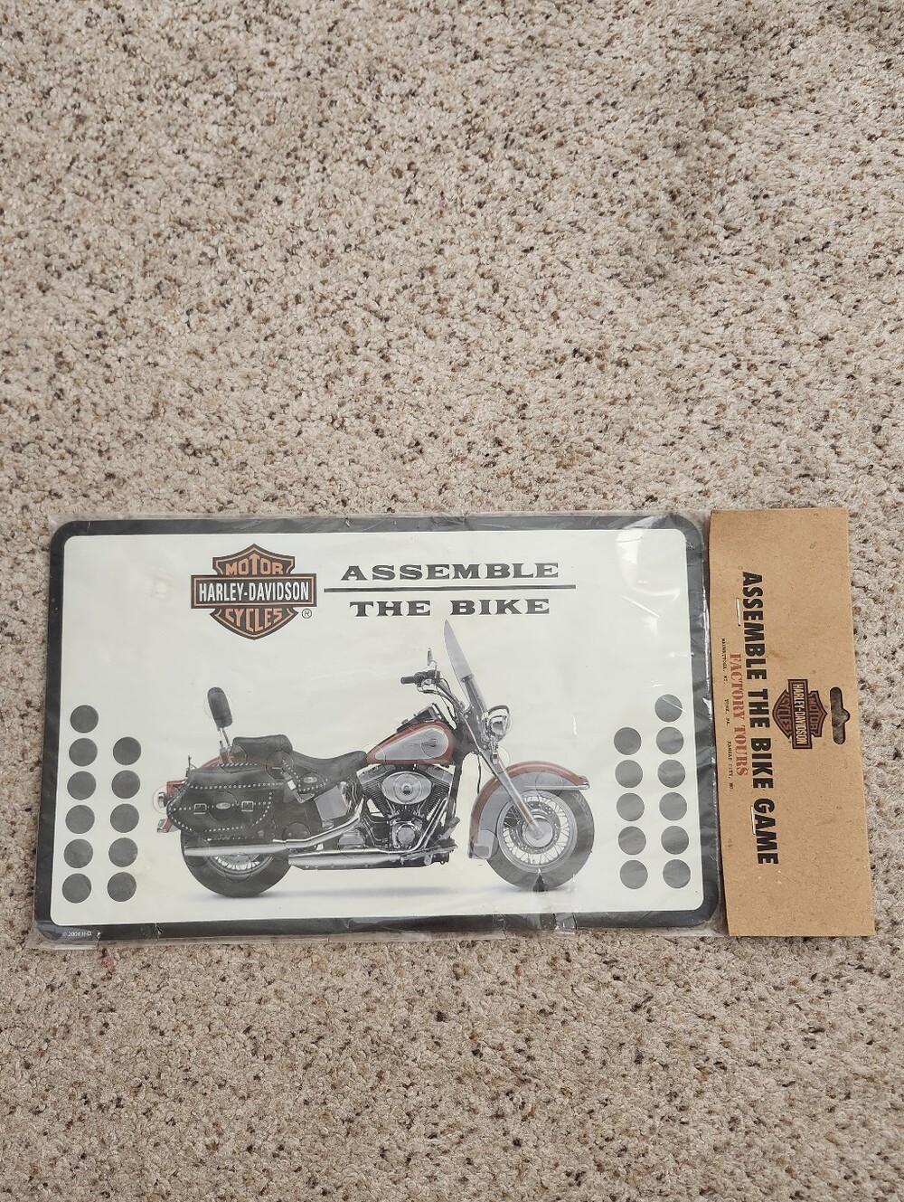 Harley Davidson Motorcycle Assemble Bike Game